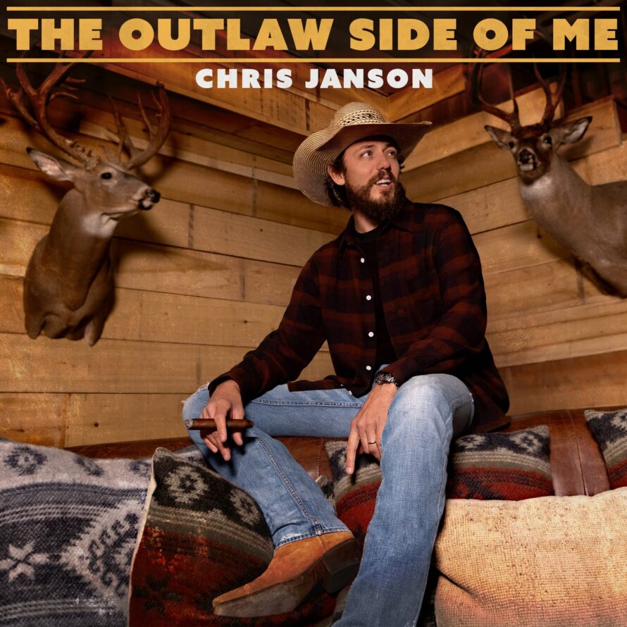 Chris Janson's "The Outlaw Side of Me" Album Cover (Courtesy of Big Machine Label Group)