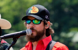 FRANKLIN, TENNESSEE - MAY 24: Chris Janson preforms at CMT Summer Sessions at Southall Farm & Inn on May 24, 2023 in Franklin, Tennessee. (Photo by Catherine Powell/Getty Images for CMT)