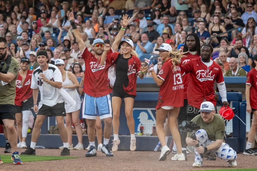 Rock 'N Jock 2025 Celebrity Softball Game at First Horizon Park in Nashville, TN. Photo courtesy of the Nashville Sounds.
