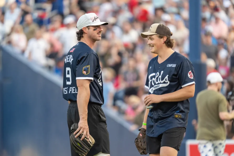 Rock 'N Jock 2025 Celebrity Softball Game at First Horizon Park in Nashville, TN. Photo courtesy of the Nashville Sounds.