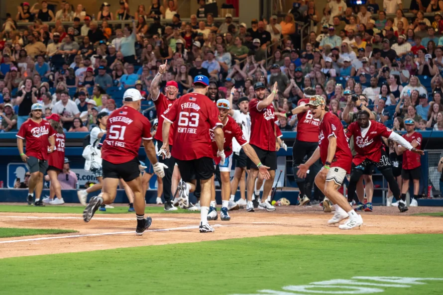 Rock 'N Jock 2025 Celebrity Softball Game at First Horizon Park in Nashville, TN. Photo courtesy of the Nashville Sounds.