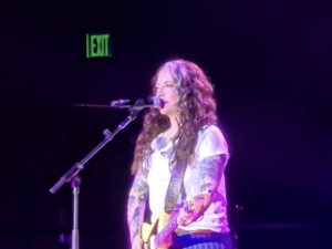 Ashley McBryde performs “What If We Don’t” at Warner Records Nashville luncheon during CRS 2026