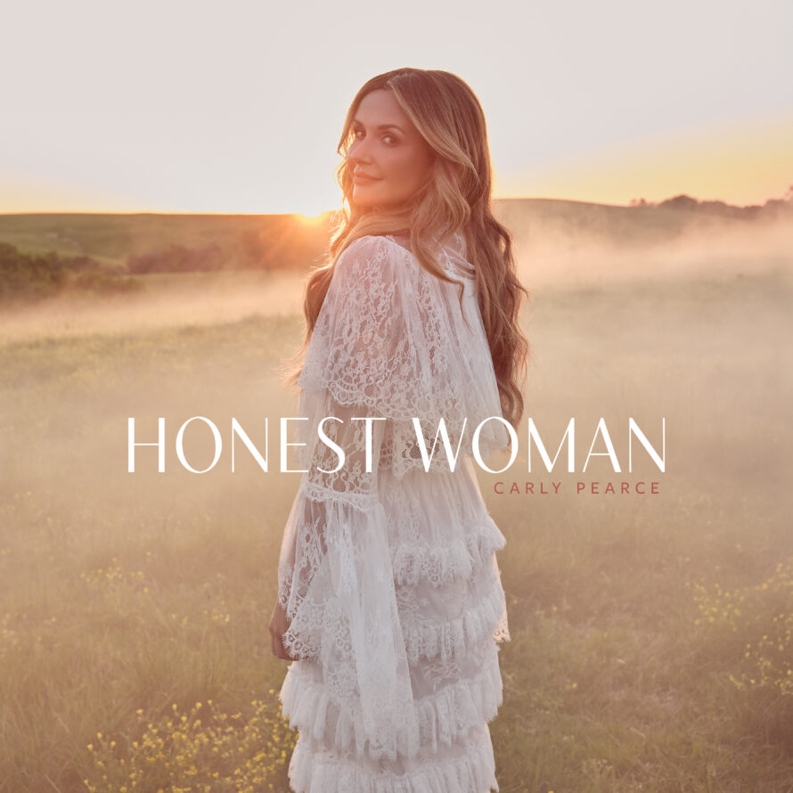 Carly Pearce promotional press image for the announcement of her album Honest Woman and Honest Woman: Up Close residencies. Photo Credit: Dove Shore
