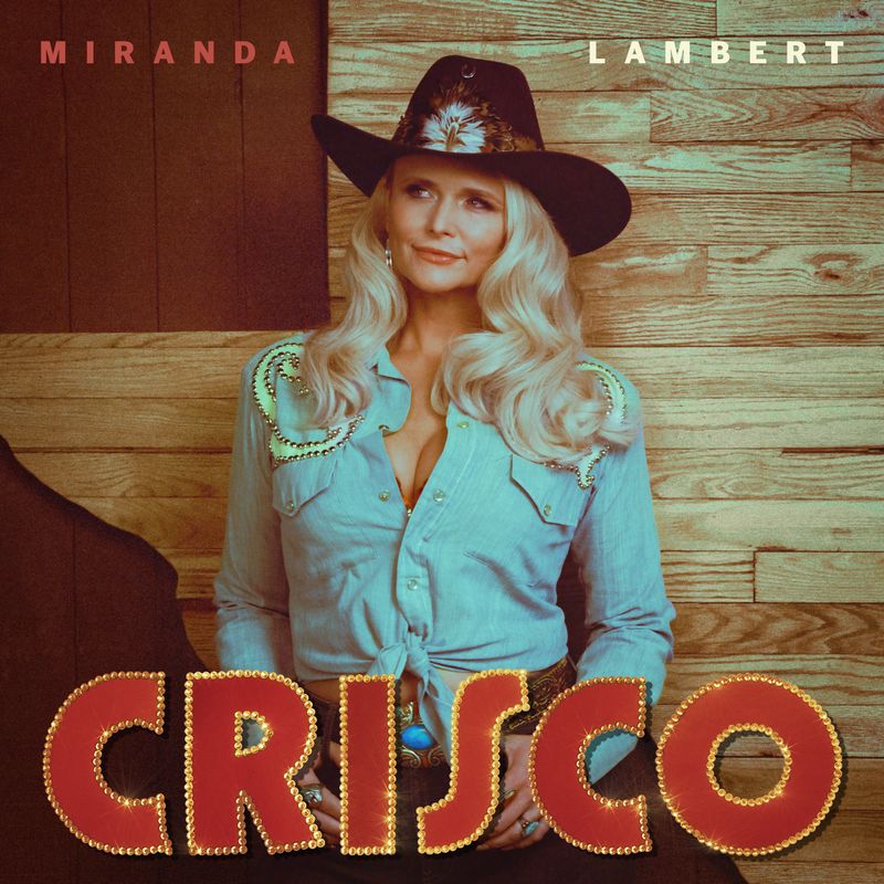 Miranda Lambert promotional image for the announcement of her album "Crisco."